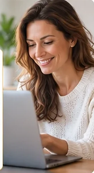 Woman on a telehealth visit